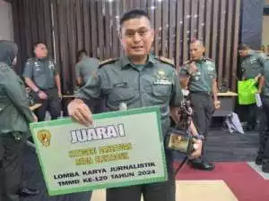 Kodim 1015/Sampit raih 2 Penghargaan Tingkat Nasional