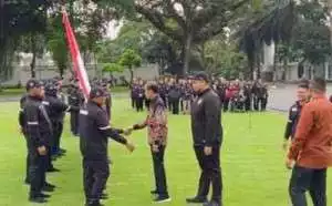 Lepas Kontingen Olimpiade, Presiden Jokowi ingin  Lagu Indonesia Raya dikumandangkan di Paris