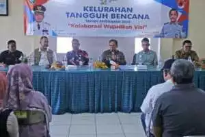 Pj Walikota Tangerang Nurdin Buka kegiatan sosialisasi Kelurahan Tangguh Bencana 