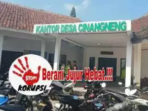 Waduh, Benarkah Dana Desa Cinangneng Diselewengkan?