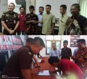 Kejari Muba Fasilitasi Perdamaian - Restorative Justice