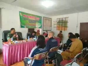 Bantuan korban kebakaran desa Luwuk Kiri disalurkan oleh pemdes 