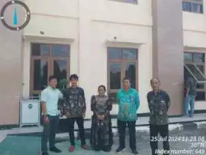 Bantuan korban kebakaran desa Luwuk Kiri disalurkan oleh pemdes 