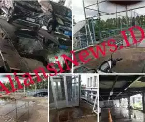 Tidak Terawat Belum Genap 10 Tahun Gedung Parkir Pemkot Tangerang Sering Bocor