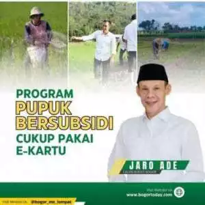 Survei terbaru Pilbup Bogor LSI: Jaro Ade sangat dominan, jauh ungguli nama lain
