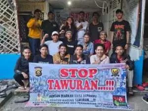 Sriwijaya Mania (S Man) Himbau Remaja hentikan tawuran di kota Palembang 