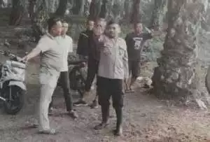 Polsek Cigudeg Bersama Unit Laka Lantas Polres Bogor Investigasi Olah TKP Terkait Kecelakaan Lalu Lintas di Cigudeg, Dua Orang Luka Berat