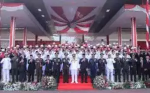 Upacara HUT Ke 79 Kemerdekaan RI, Bupati Sukabumi H.Marwan Hamami Sampaikan Capaian Visi dan Misi Kab. Sukabumi 2022-2024