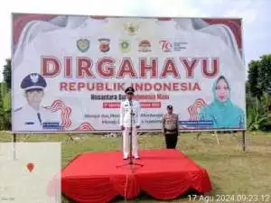 HUT RI, Pemdes Cileuksa Ujang Ruhyadi tertawa terpingkal Saksikan Lomba Parade