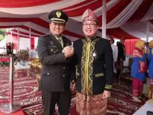 Memperingati hari kemerdekaan Indonesia ke 79 Di Pimpin Langsung Kades Binardi