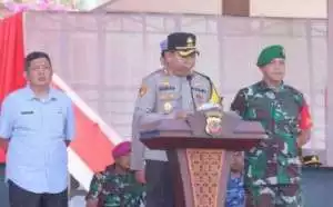 Polres Sukabumi Gelar Apel Pasukan MANTAP Praja Lodaya 2024