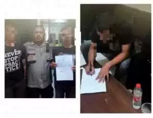 Polsek Dramaga Dalam Pelaksanaan Patroli Berhasil Mencegah Akan Adanya Aksi Tawuran Pelajar