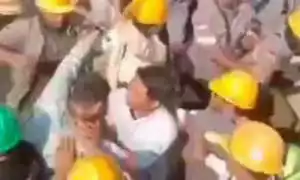  Diduga Karena Gaji Telat Dibayar ,Karyawan PT Lotte Cilegon Ngamuk