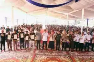 Bupati Lanosin Resmikan Gedung TKA / TPA Ponpes Wali Songo Kutosari