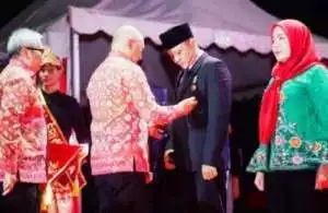 Bupati Lanosin Resmikan Kantor Kas Bank Sumsel Babel Kota Negara