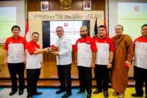 Kepengurusan Perhimpunan Indonesia Tionghoa Kota Tangsel Dilantik, Ini Pesan Wali Kota Benyamin
