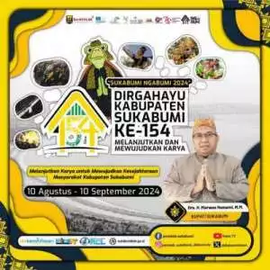 Dirgahayu Kabupaten Sukabumi Ke-154