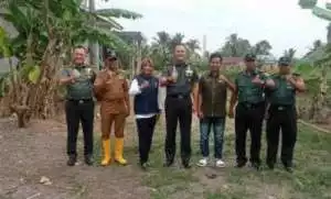 Dandim 0418/Palembang Dampingi Danrem 044/Gapo Cek Lokasi Besemah 44 Di Sematang Borang