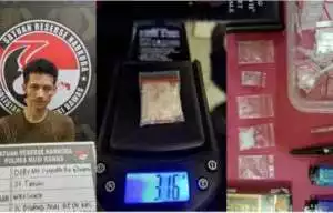 Eagle Squad Satresnarkoba Polres Musi Rawas Ringkus Pengedar Sabu Asal Lubuklinggau
