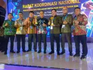 Pemkab Luwu Menerima Penghargaan, Juara lll Zona Sulawesi pada Rakornas P2DD