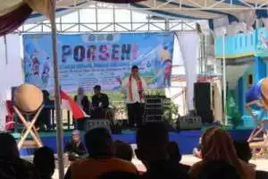 Buka Porseni Yayasan Sirojul Ummah, Bupati Sukabumi H.Marwan Hamami "Menggali Potensi Olahraga Mewujudan Indonesia Emas 2045"