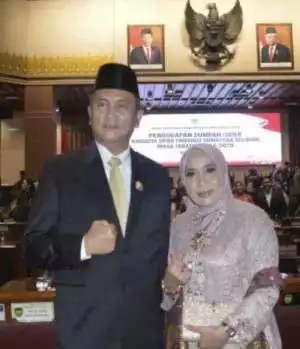 Warisi Semangat Juang Keluarga H. Akhmad Mahidin ,Dilantik Sebagai Anggota DPRD Provinsi.
