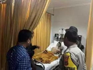 Polsek Cibinong Dan Unit  SAR Reskrim Polres Bogor Tindak Lanjuti Video Berita Viral Adanya Aksi Tawuran Simpang PDAM Cibinong Akibatkan 2 Orang Korban.