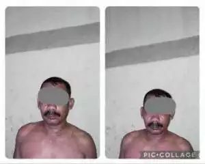 Polsek Parung panjang Amankan Seseorang Laki-laki Yang Diamuk Warga Karena Lakukan Perbuatan Perselingkuhan.