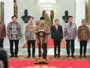 Presiden Prabowo Subianto Umumkan Kabinet Merah Putih Periode 2024-2029