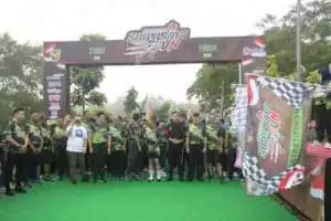 Dandim 0418/Palembang Ikuti Sriwijaya Run Peringati HUT TNI ke-79 Di Gelar Kodam II Sriwijaya
