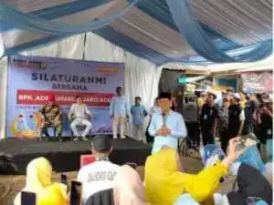 Warga Parung Panjang Dukung Rudy-Jaro Ade Menang Pilbup Bogor.