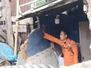 Paslon Cabup-Cawabup Rudy Susmanto - Jaro Ade Sosialisasi Makan Siang Gratis di Ciampea.