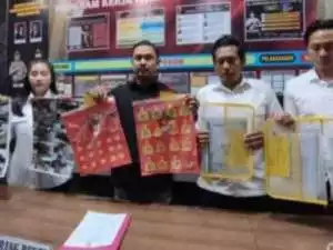 Polres Serang mengungkap kasus penggelapan bantuan sapi Kementan di Serang.
