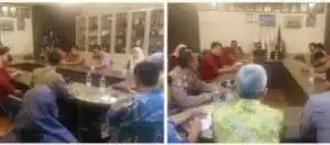 Polsek Cileungsi Gerak Cepat Ke Lokasi TKP Dan Memfasilitasi Pertemuan Antar Kedua Pihak Sekolah, Adanya Aksi Tawuran Yang Viral Di Wilayah Limusnunggal Cileungsi.