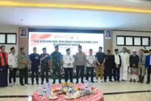 Doa Lintas Agama Dan Deklarasi Pilkada Mantap Praja Serentak Tahun 2024 Di Laksanakan Melalui Zoom Seluruh Polrestabes/ta Polres Jajaran Polda Jabar.