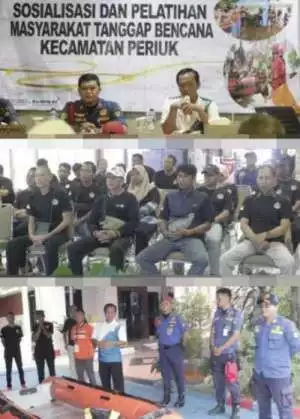 Kecamatan Periuk Kota Tangerang Sosialisasi Kesiapsiagaan Tanggap Bencana