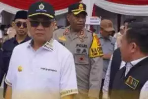 Pjs. Bupati Prof Edwar Hadiri Apel Siaga Pengawasan Pemilihan Serentak Tahun 2024 Kabupaten OKU Timur