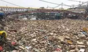 Potret Lautan Sampah di Kampung Dadap Kosambi Tangerang