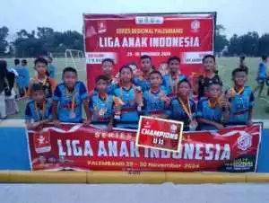Sriwijaya Asah Soccer Berhasil Menjuarai Liga Anak Indonesia,"Prestasi yang membanggakan"