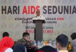 Bupati Sukabumi H.Marwan Sukabumi Menghadiri Acara Hari AIDS Sedunia