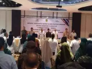 Kapolsek Cibinong Giat COOLING Sistem Hadiri Undangan Reses Anggota DPRD Kabupaten Bogor.