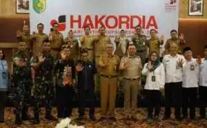 Kasdim 1016/Plk Hadiri Peringatan Hari Antikorupsi Sedunia (Hakordia) Tahun 2024