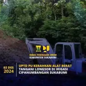 Pembersihan Bahu Jalan Anceun - Pabuaran Sukabumi Untuk Kenyamanan Warga
