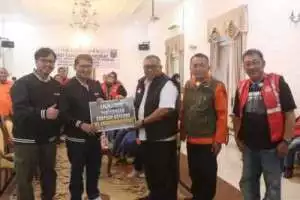 Bupati Sukabumi H.Marwan Hamami Mengucapkan Terima Kasih Atas Kepedulian Semua Pihak Untuk Bantuan Korban Bencana Alam