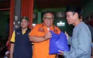 Bupati Sukabumi H.Marwan Hamami Beserta Jajaran Meninjau Kembali Lokasi Bencana Penanganan Relokasi