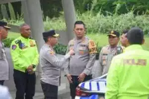 Bhabinkamtibmas Wilayah Hukum Polsek Tamansari Desa Tamansari Giat Cooling Sistem Silahturahmi Tokoh Masyarakat Beri Pesan Kamtibmas.