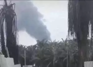 Kebakaran Sumur Ileggal Diduga Pihak Polsek Keluang Ambil Keuntungan.