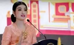 Gaya pidato Ibu Wapres Selvi Ananda jadi sorotan