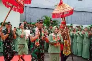 Dandim 1016/Plk Beserta Anggota Menyambut Kunjungan Kerja Danrem 102/Pjg.