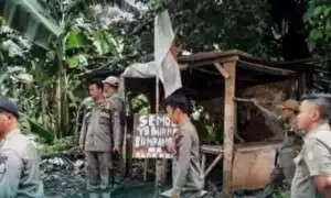 Kecamatan Larangan Kota Tangerang Tindak Tegas Oknum Pembakaran Sampah Sembarangan 